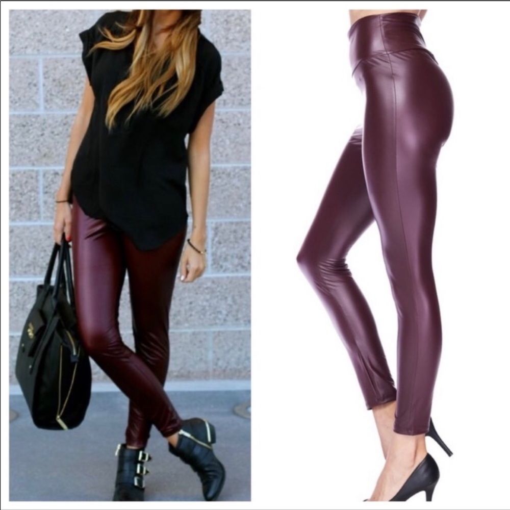 Faux Leather Pants🌻 - Picture 2 of 2